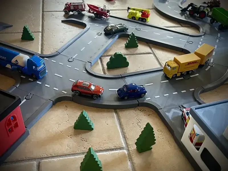 Diorama e Cenário de Corrida F1 PistaCity